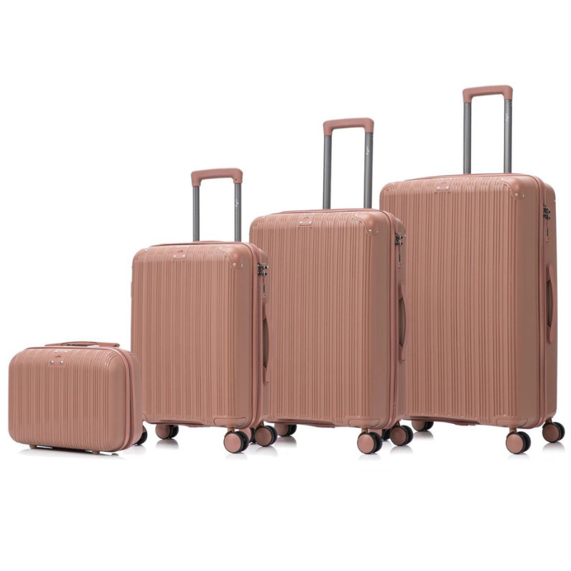 PARTA – Valises Trolley Robustesse et Style en 4 Pièces