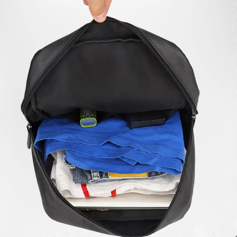 Sac à dos en cuir imperméable