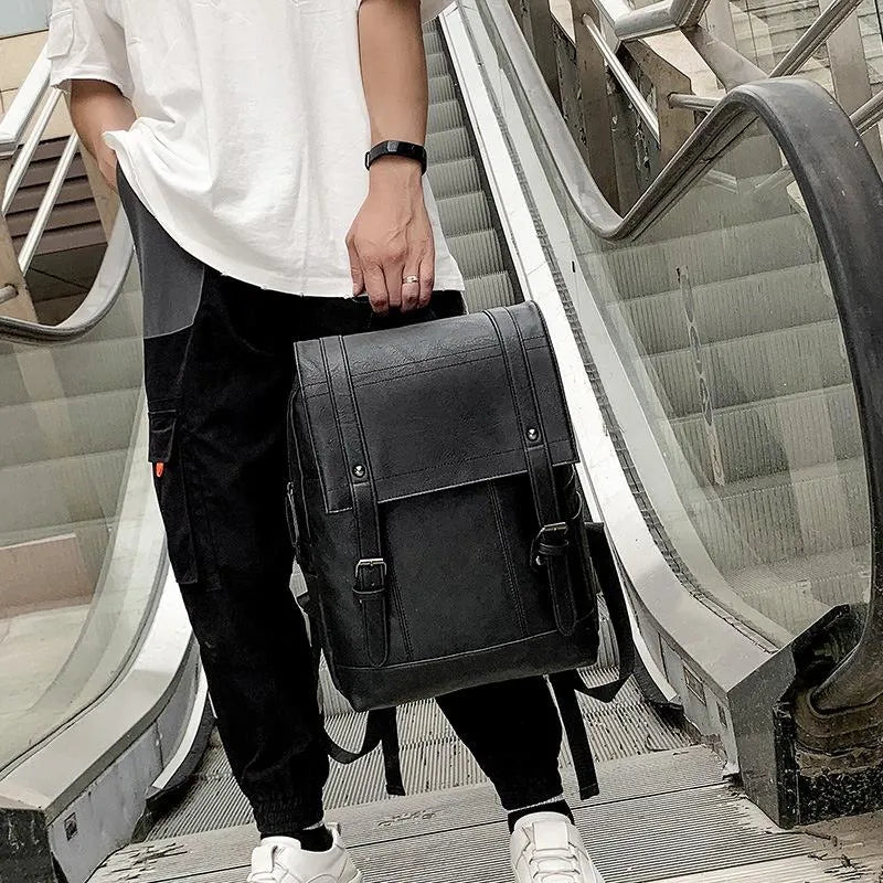 Sac à dos en cuir imperméable