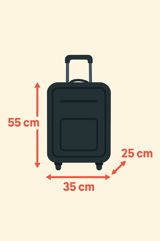 Quelles sont les dimensions du bagage cabine au Maroc ?