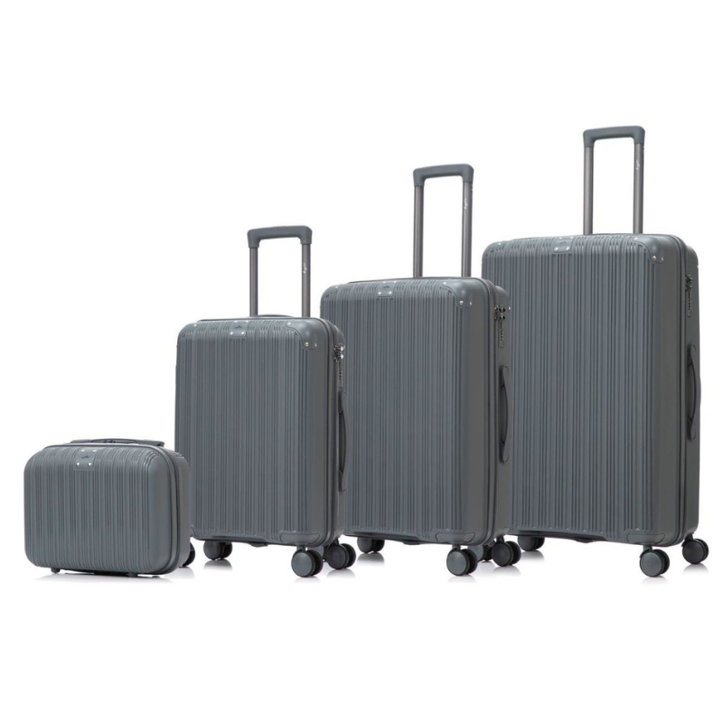 PARTA – Valises Trolley : Robustesse et Style en 4 Pièces