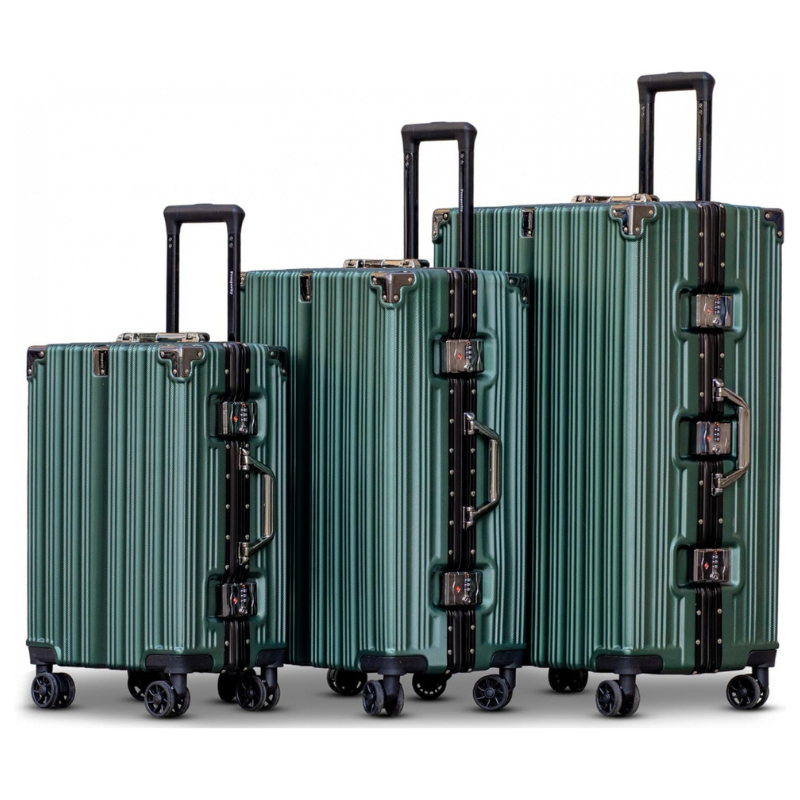Parta – Pack de 3 Valises Rigides avec Porte-Gobelet