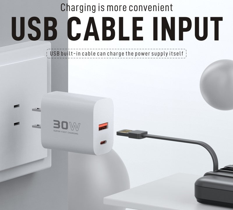 Powerbank Parta Édition Voyage – Batterie Externe de Luxe 20W PD avec Câble Intégré