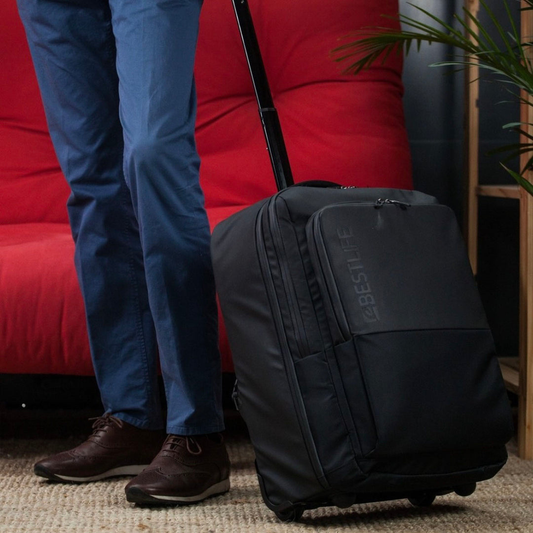 Sac à dos à roulettes Parta avec poignée extensible