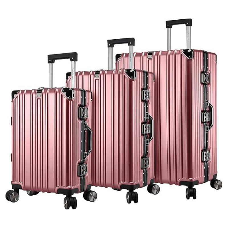 Parta – Pack de 3 Valises Rigides avec Porte-Gobelet