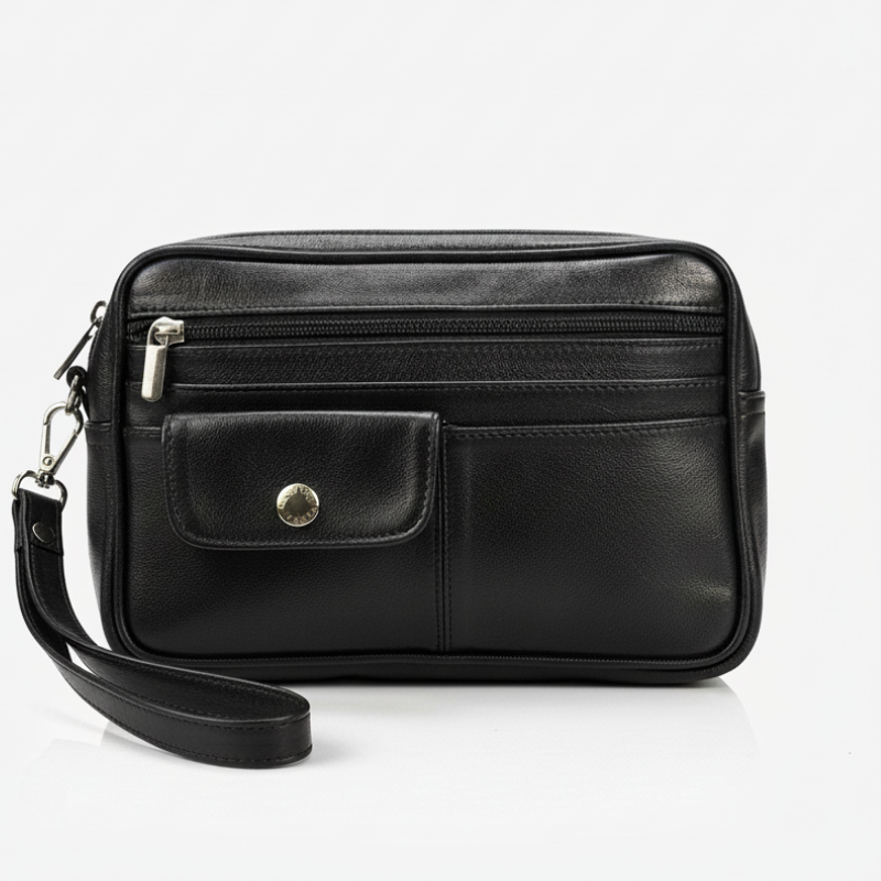 PARTA Pochette Cuir Homme