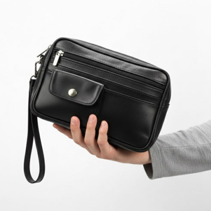 PARTA Pochette Cuir Homme