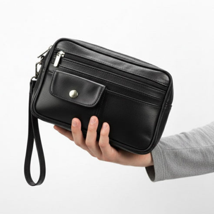 PARTA Pochette Cuir Homme