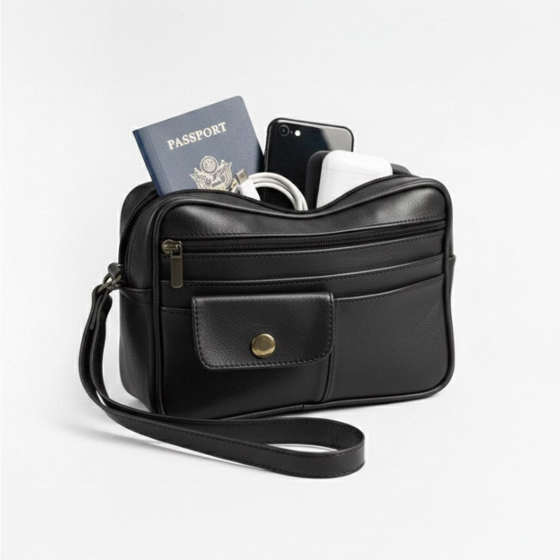 PARTA Pochette Cuir Homme