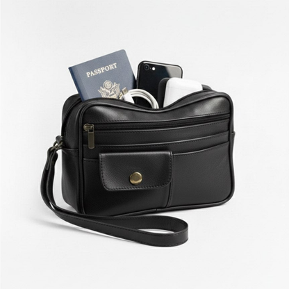PARTA Pochette Cuir Homme