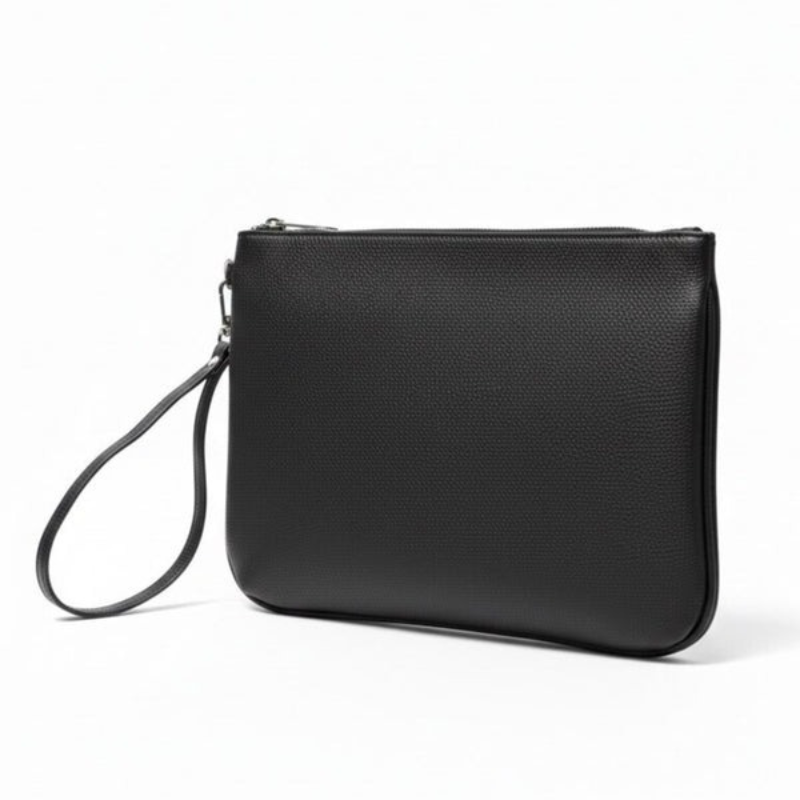 ClutchBag en Semi-Cuir Élégante avec Dragonne – Pochette Homme Chic