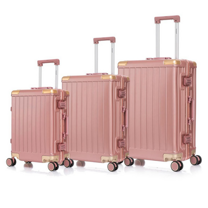 Parta – Ensemble des Valises Luxe de cadre en Aluminium