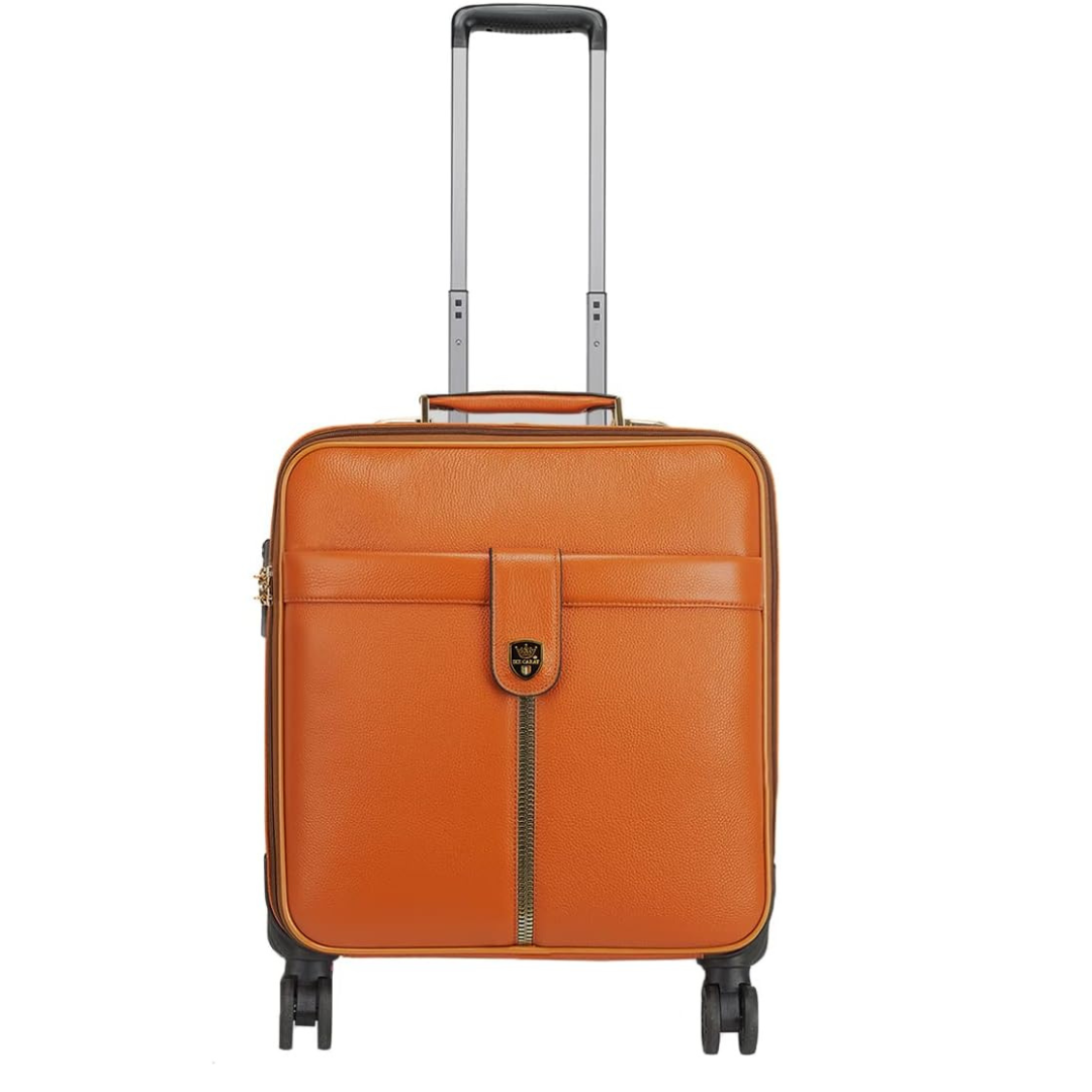 Bagage cabine cuir best sale