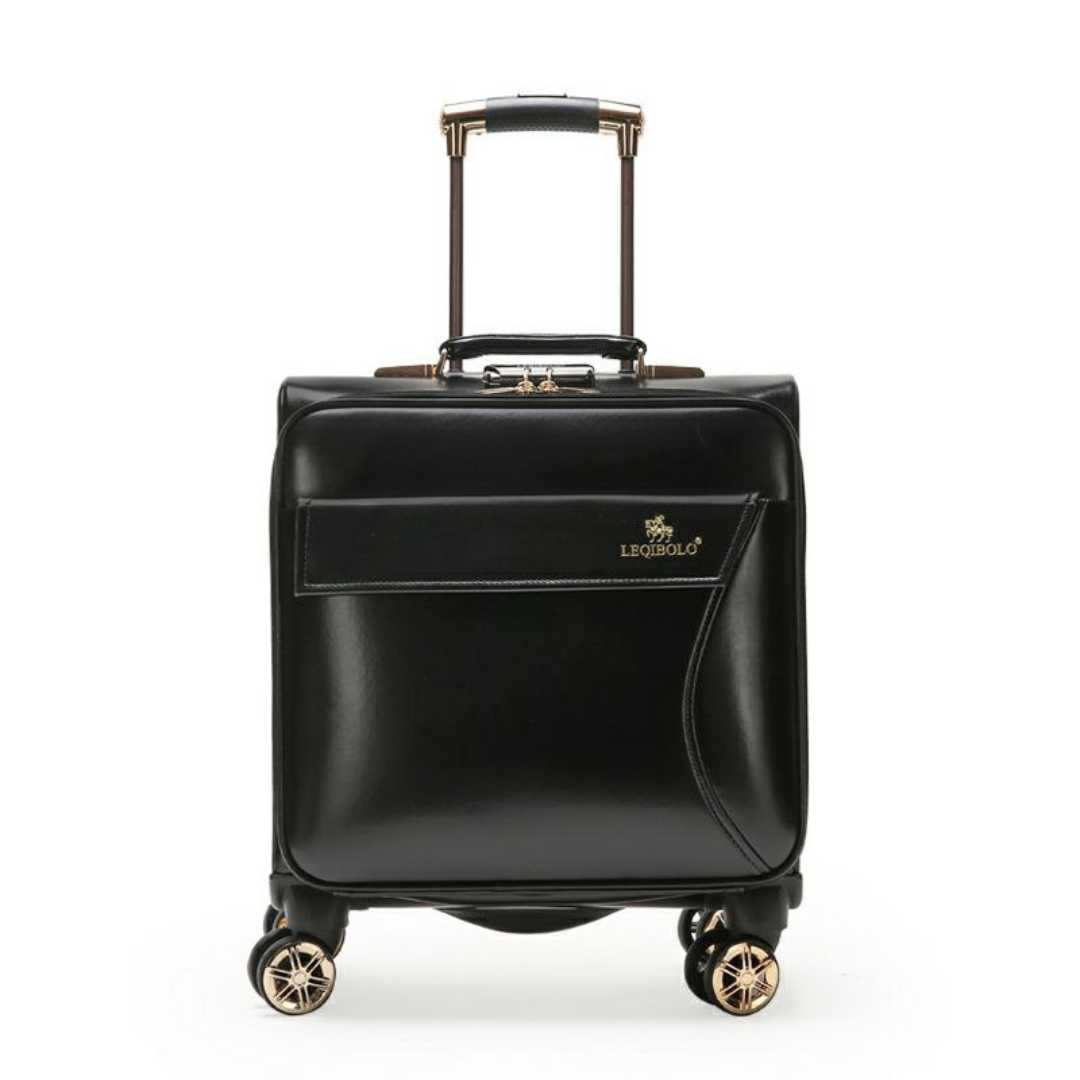 Valise de voyage d'affaires cabine en cuir