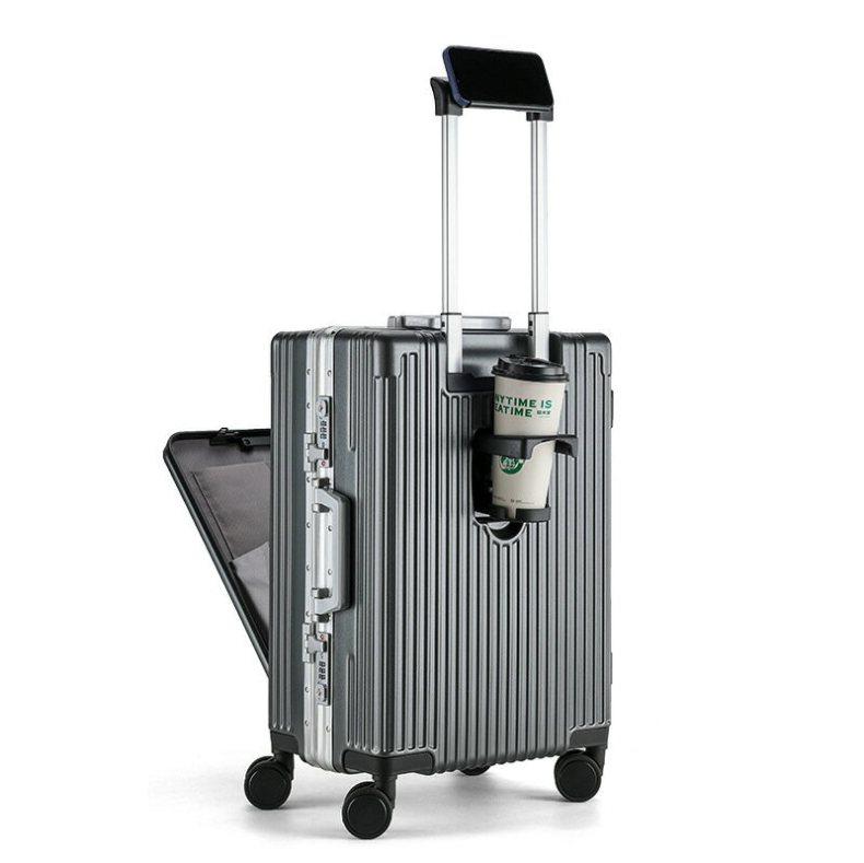 Valise Cabine Parta 20” Ouverture Frontale – Serrure TSA, 4 Roues 360°