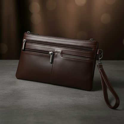 Clutch en cuir Parta élégant