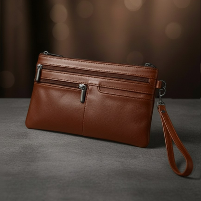 Clutch en cuir Parta élégant