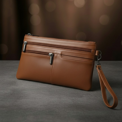 Clutch en cuir Parta élégant