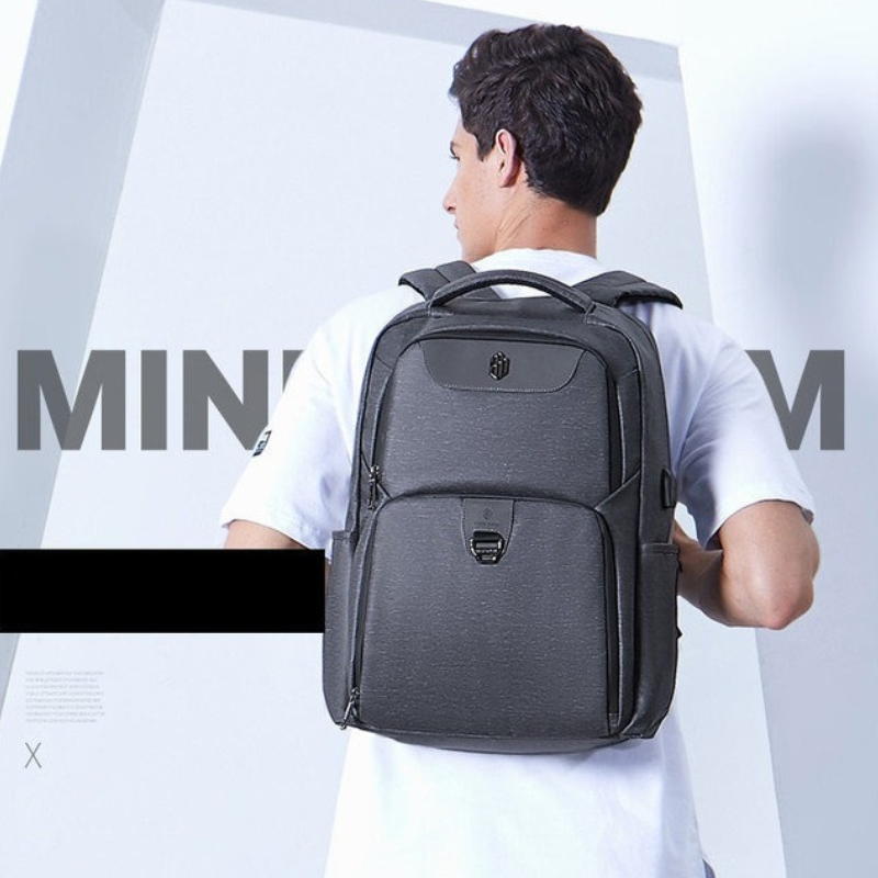 Arctic Hunter Business Elite | Sac à Dos Élégant pour Ordinateur Portable, Travail et Voyage