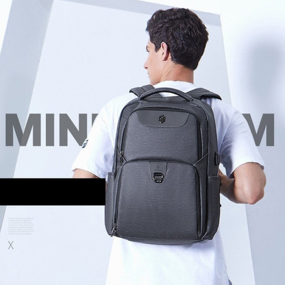Arctic Hunter Business Elite | Sac à Dos Élégant pour Ordinateur Portable, Travail et Voyage