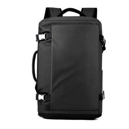 PARTA Sac à Dos Ordinateur Portable 17 Pouces – Imperméable, Grande Capacité, Port USB, Compartiment PC, Idéal pour le Travail, le Voyage en Cabine et les Week-ends (Noir)