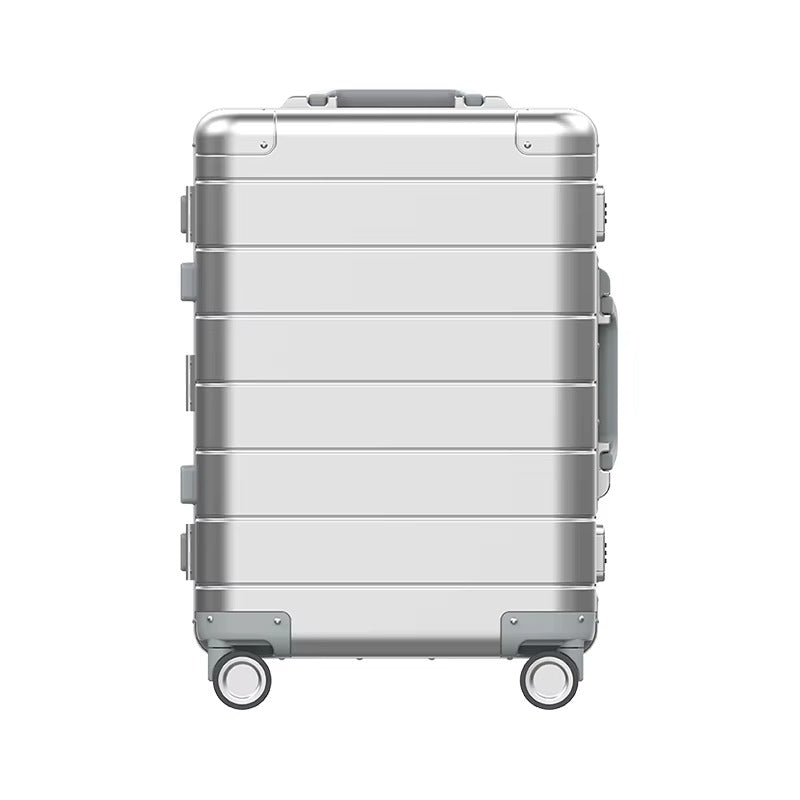 Valise Cabine Aluminium Parta – Bagage à Main Rigide avec Double Verrouillage TSA.
