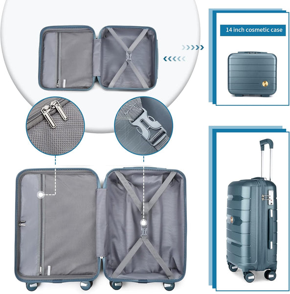 Résistant Set 4pcs Trolley Voyage